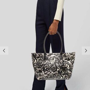 Kate Spade Black & White Rosalind Tote